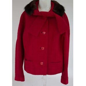Vintage Seamoor Jacket Detachable Fur Collar